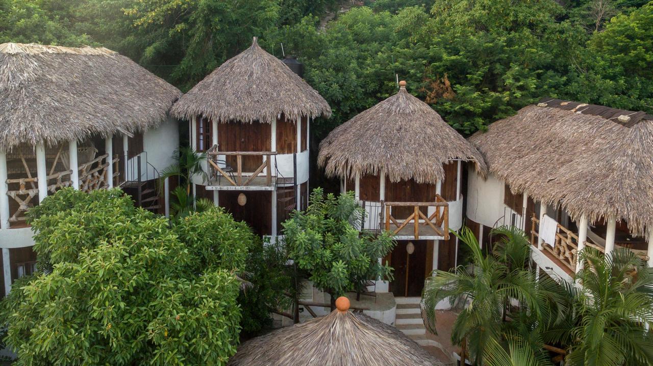 Hotel Cabanas Biuzaa Zipolite Exteriér fotografie